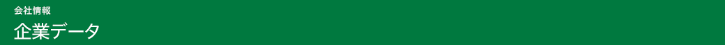 企業情報　企業データ