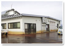 生産者のきのこ栽培棟