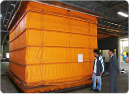 炭酸ガスで渋抜き